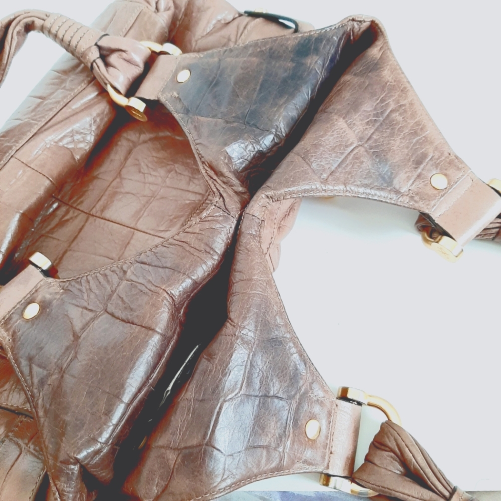 Vintage Authentic Makowsky Genuine Leather Bag - Picture 14 of 16